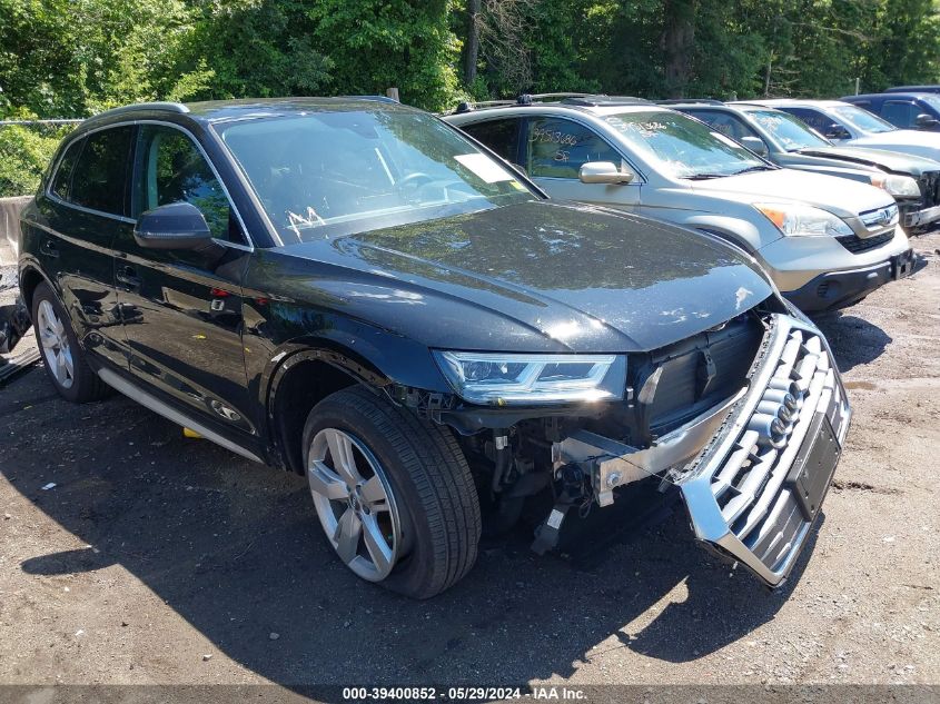 2019 Audi Q5 45 Premium VIN: WA1BNAFY4K2113089 Lot: 39400852