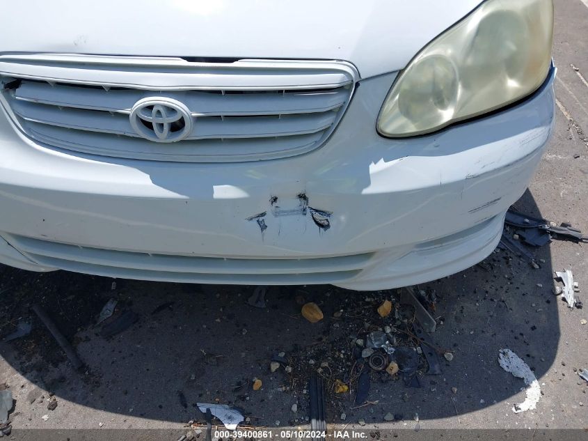 2004 Toyota Corolla Le VIN: 1NXBR32E44Z336625 Lot: 39400861