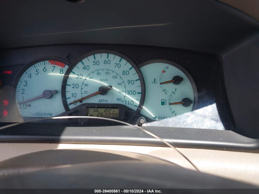 2004 Toyota Corolla Le VIN: 1NXBR32E44Z336625 Lot: 39400861