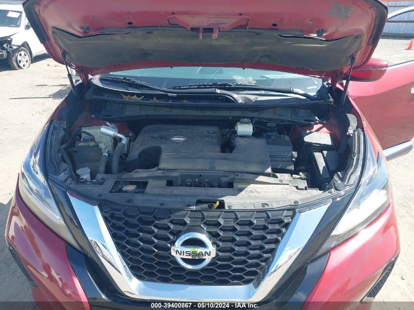 2019 NISSAN MURANO SV - 5N1AZ2MJ5KN105918