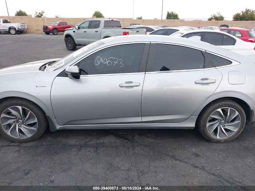 2019 Honda Insight Touring VIN: 19XZE4F95KE032622 Lot: 39400873