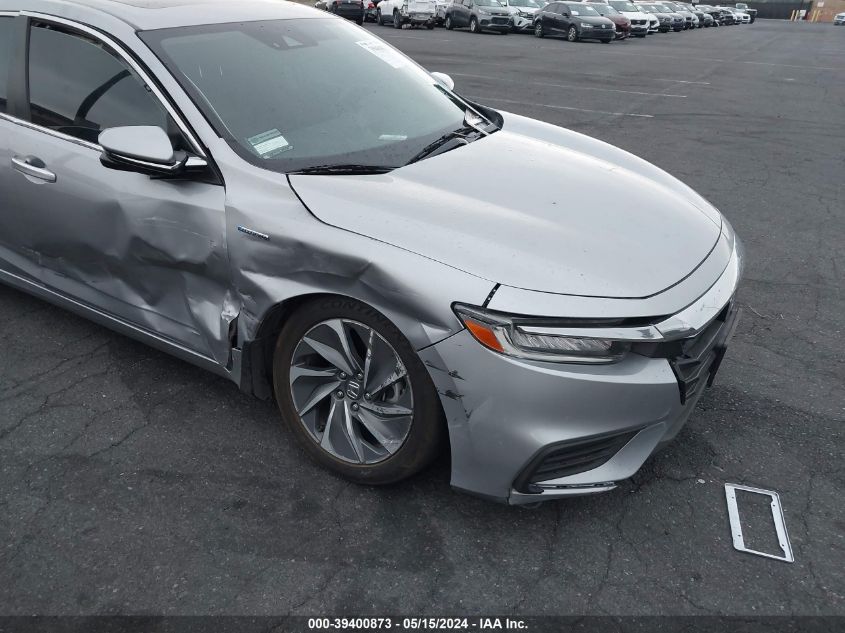 2019 Honda Insight Touring VIN: 19XZE4F95KE032622 Lot: 39400873