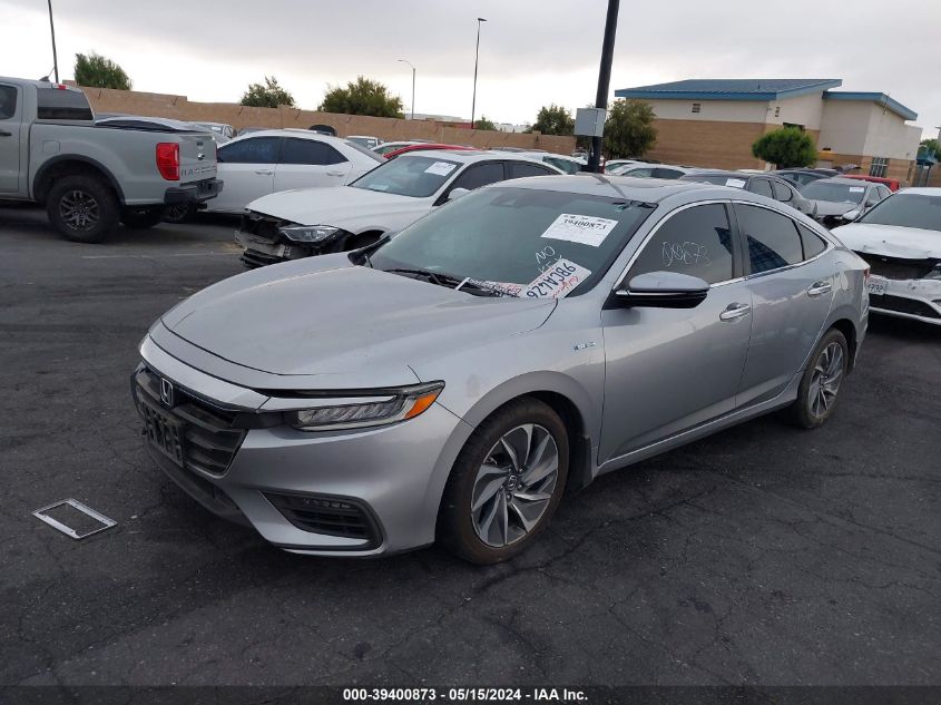 2019 Honda Insight Touring VIN: 19XZE4F95KE032622 Lot: 39400873