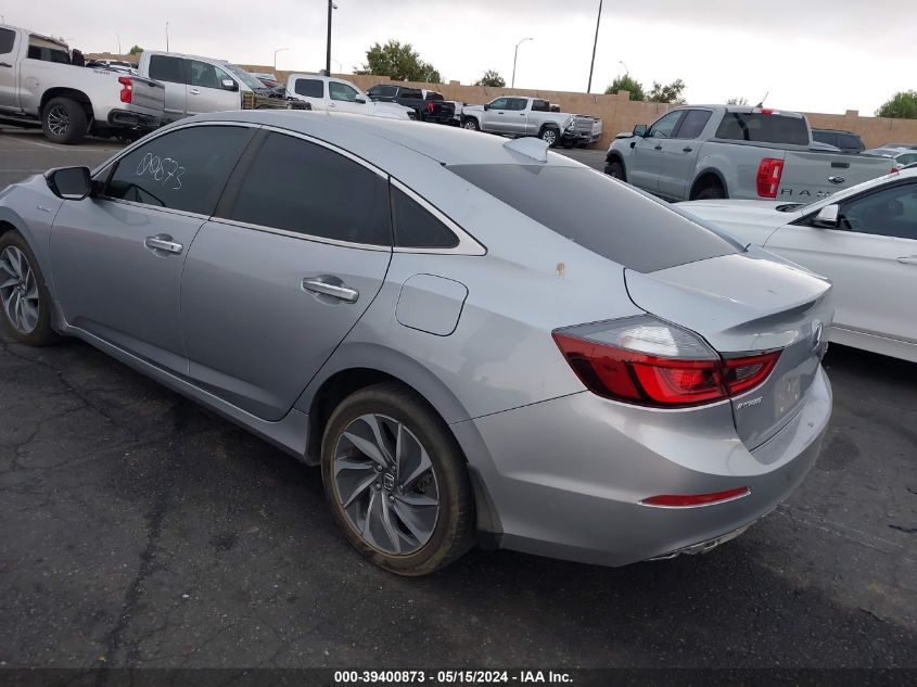 2019 Honda Insight Touring VIN: 19XZE4F95KE032622 Lot: 39400873