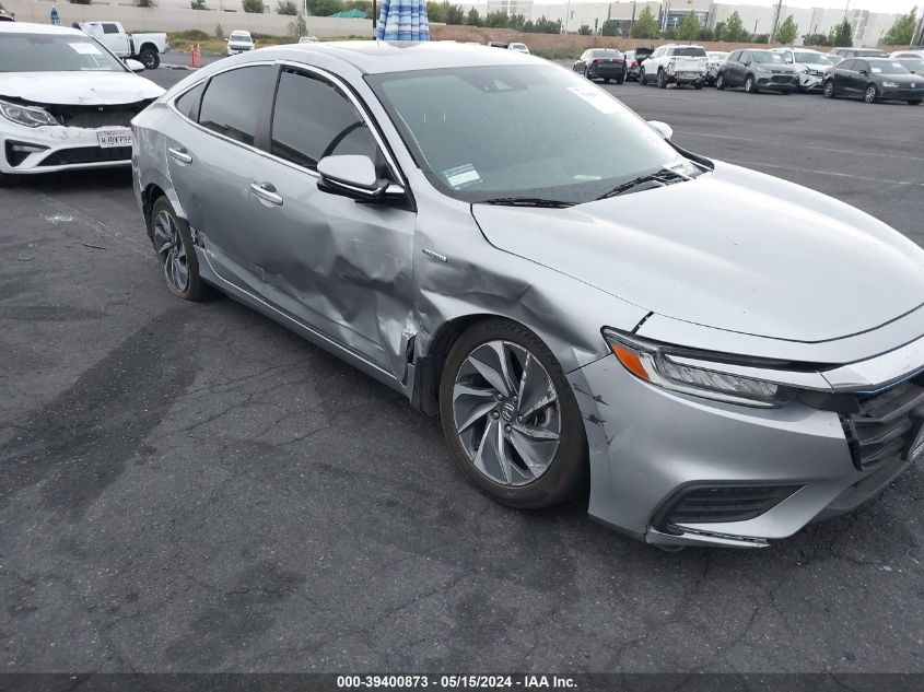 2019 Honda Insight Touring VIN: 19XZE4F95KE032622 Lot: 39400873