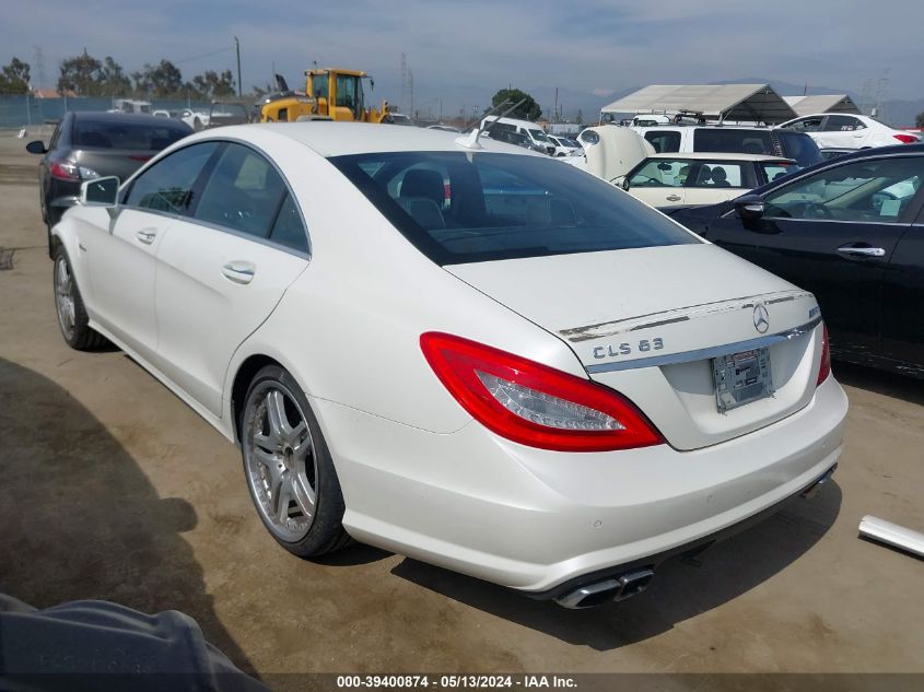 2014 Mercedes-Benz Cls 63 Amg S 4Matic VIN: WDDLJ7GBXEA121040 Lot: 39400874