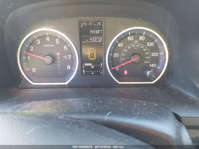 2008 Honda Cr-V Lx VIN: 3CZRE38388G706210 Lot: 39400876