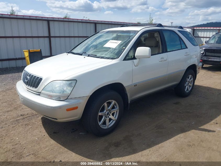 2003 Lexus Rx 300 VIN: JTJHF10U430310518 Lot: 39400882