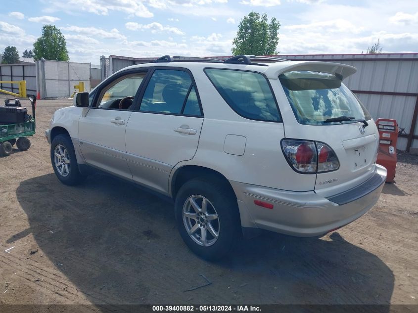 2003 Lexus Rx 300 VIN: JTJHF10U430310518 Lot: 39400882