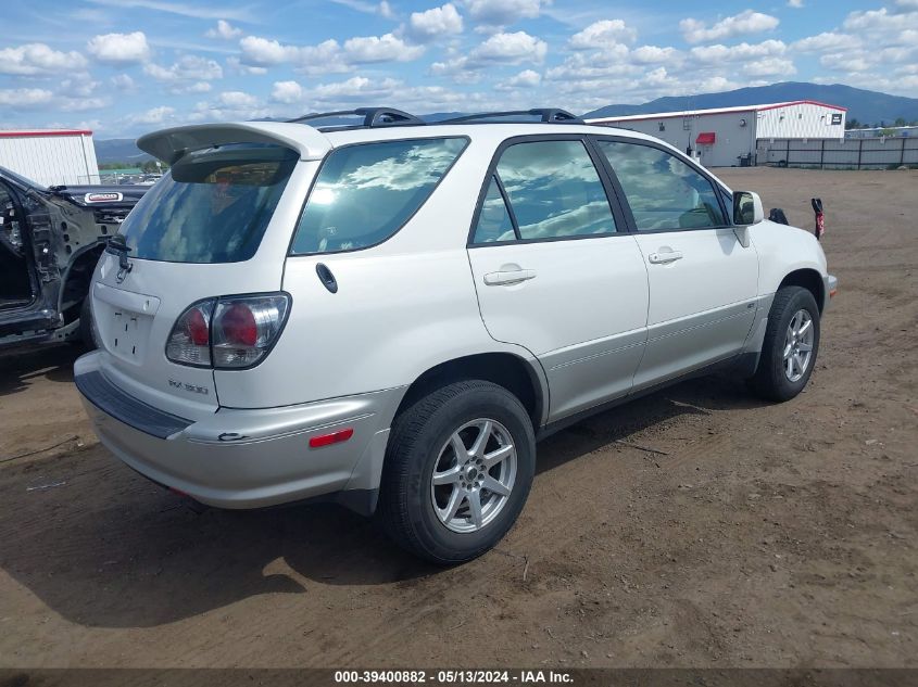 2003 Lexus Rx 300 VIN: JTJHF10U430310518 Lot: 39400882