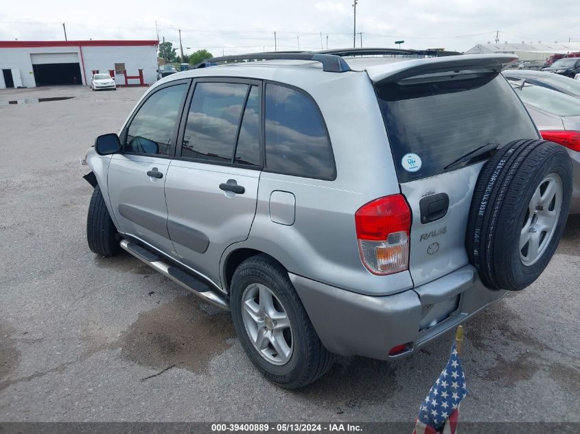 2002 Toyota Rav4 VIN: JTEGH20V020065265 Lot: 39400889