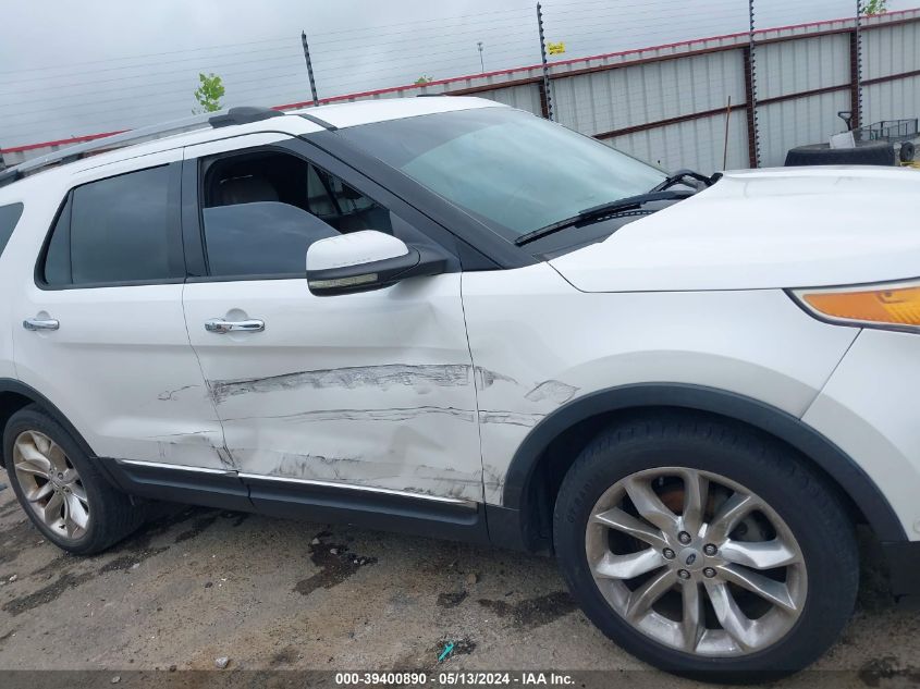 2012 Ford Explorer Limited VIN: 1FMHK7F84CGA93678 Lot: 39400890