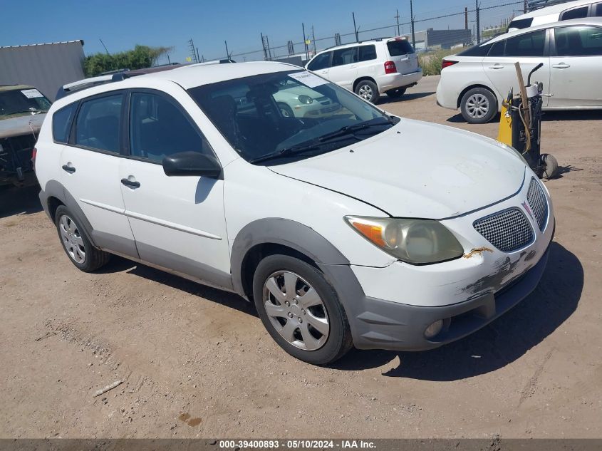 2007 Pontiac Vibe VIN: 5Y2SL65827Z400066 Lot: 39400893