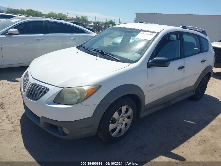 2007 Pontiac Vibe VIN: 5Y2SL65827Z400066 Lot: 39400893