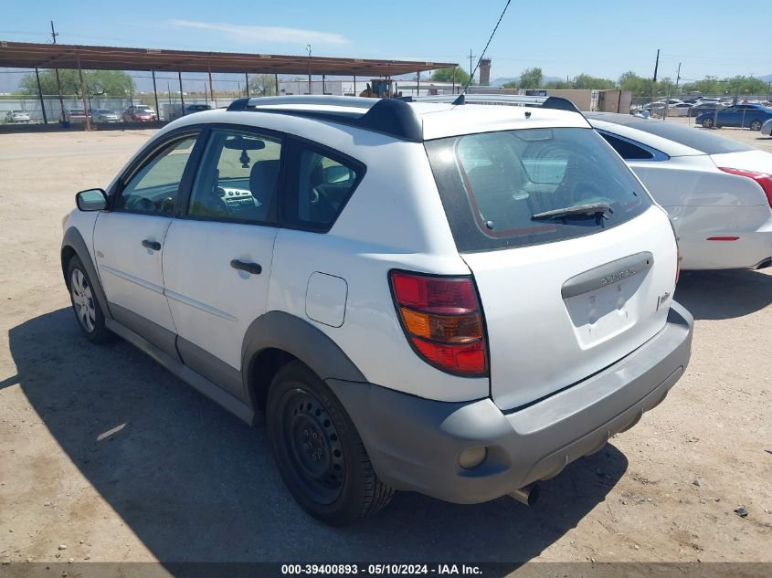 2007 Pontiac Vibe VIN: 5Y2SL65827Z400066 Lot: 39400893