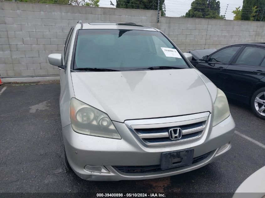 2006 Honda Odyssey Touring VIN: 5FNRL38816B060597 Lot: 39400898