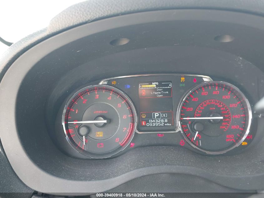 2016 SUBARU WRX LIMITED - JF1VA1J65G8803304