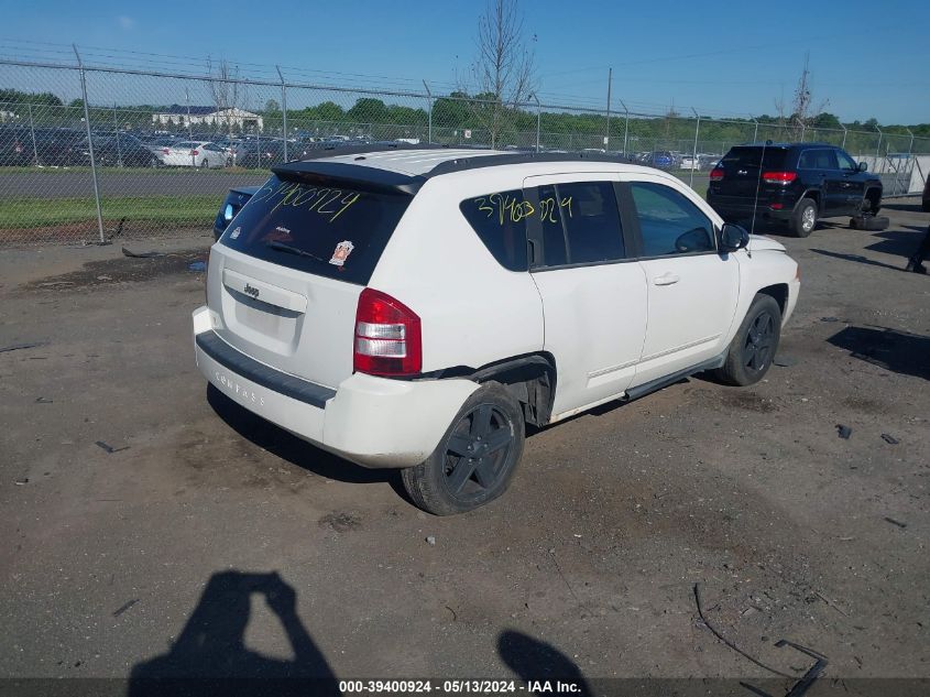 2010 Jeep Compass Sport VIN: 1J4NT4FB9AD554056 Lot: 39400924