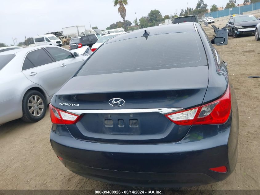 2014 Hyundai Sonata Gls VIN: 5NPEB4AC0EH920981 Lot: 39400925