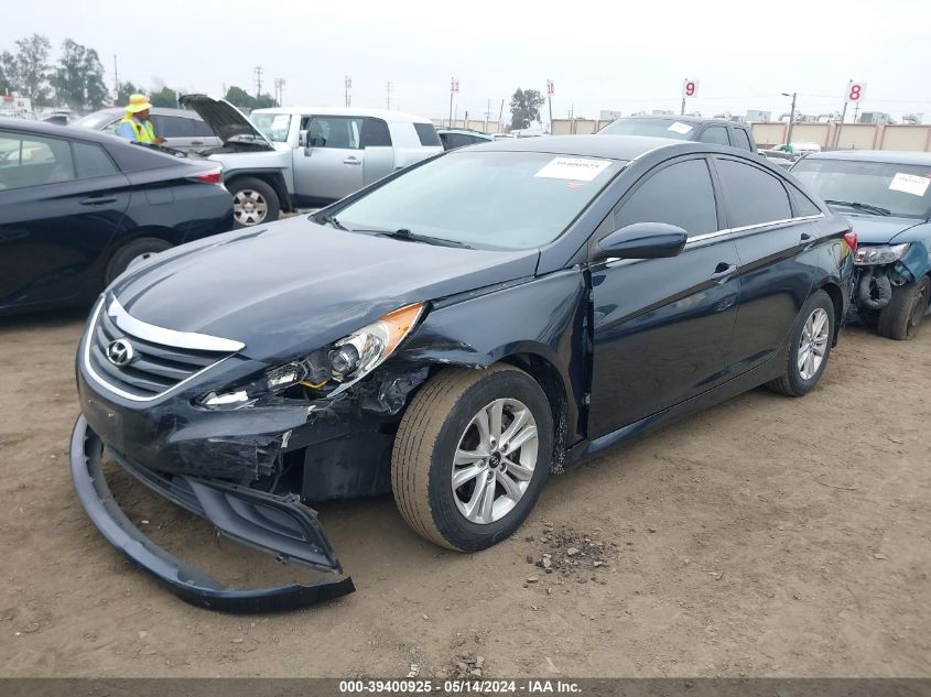 2014 Hyundai Sonata Gls VIN: 5NPEB4AC0EH920981 Lot: 39400925