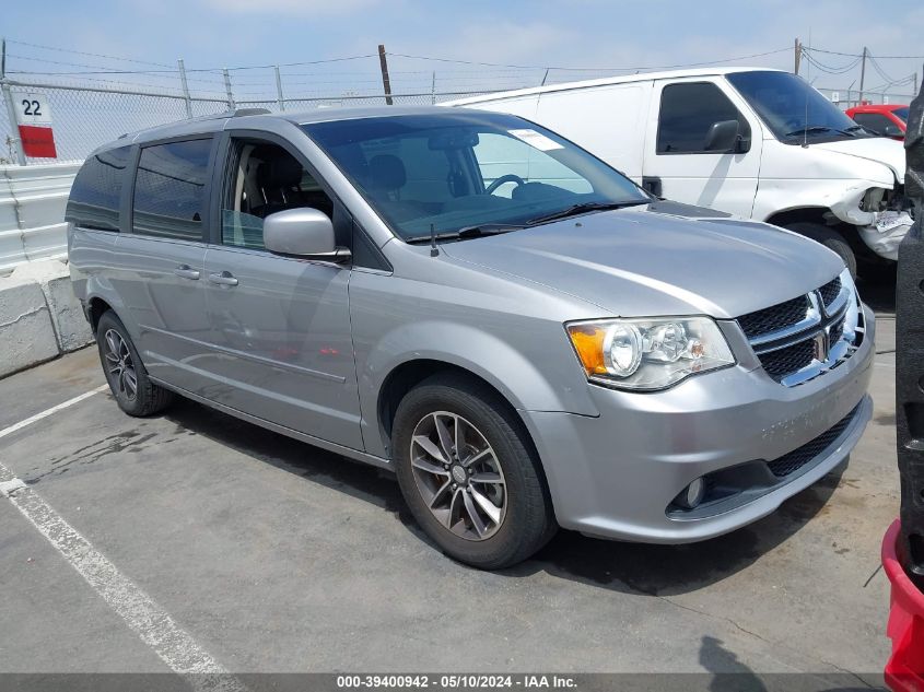 2017 Dodge Grand Caravan Sxt VIN: 2C4RDGCG7HR724363 Lot: 39400942