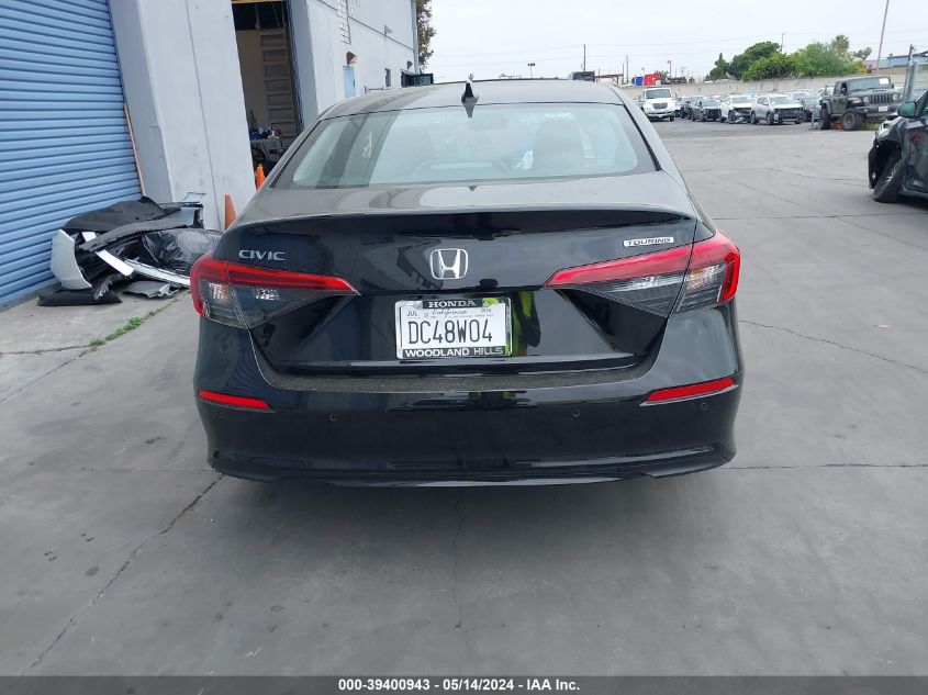 2024 Honda Civic Touring VIN: 2HGFE1F95RH329357 Lot: 39400943