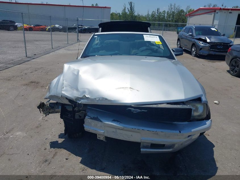 2007 Ford Mustang V6 Deluxe/V6 Premium VIN: 1ZVFT84N375315830 Lot: 39400954