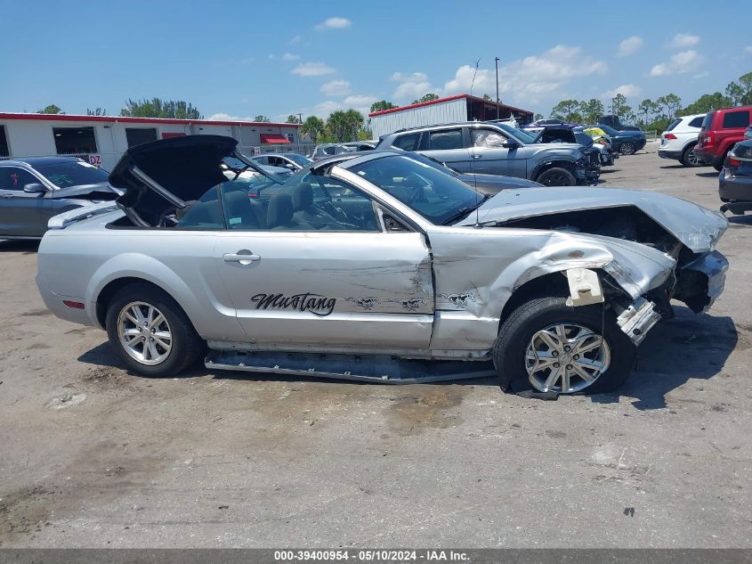 2007 Ford Mustang V6 Deluxe/V6 Premium VIN: 1ZVFT84N375315830 Lot: 39400954