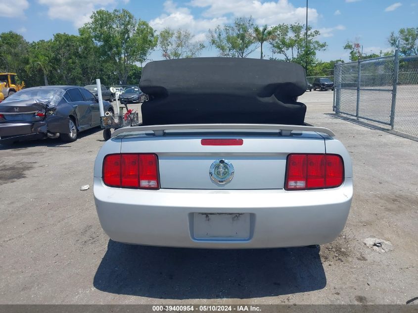 2007 Ford Mustang V6 Deluxe/V6 Premium VIN: 1ZVFT84N375315830 Lot: 39400954