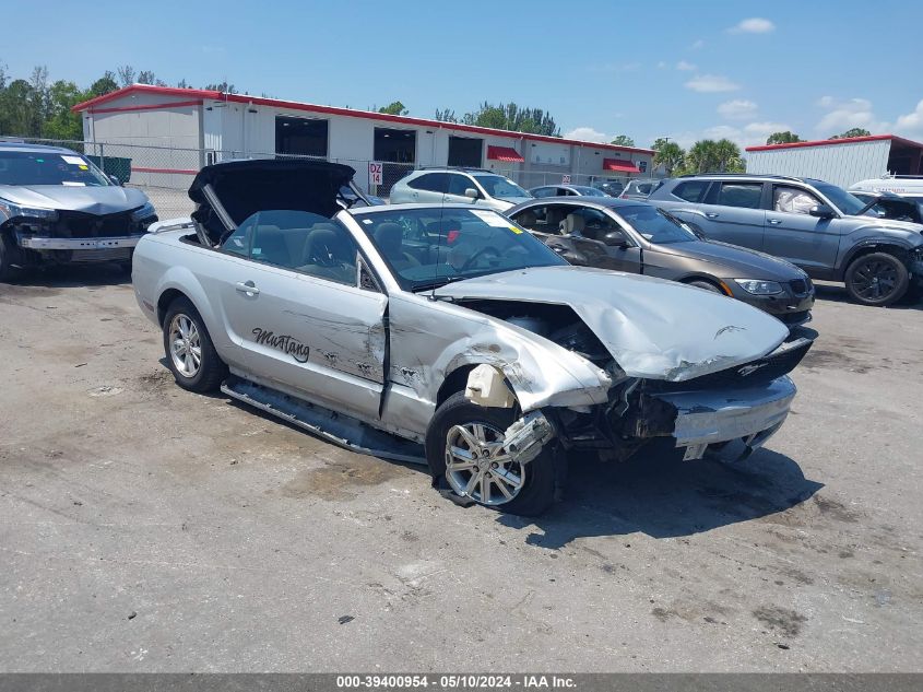 2007 Ford Mustang V6 Deluxe/V6 Premium VIN: 1ZVFT84N375315830 Lot: 39400954