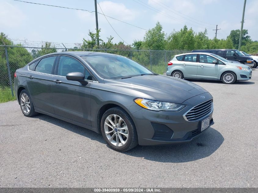 2020 Ford Fusion Hybrid Se VIN: 3FA6P0LU6LR196878 Lot: 39400959