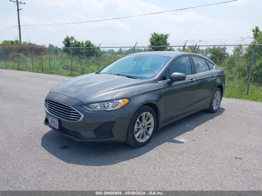 VIN 3FA6P0LU6LR196878 2020 FORD FUSION HYBRID SE