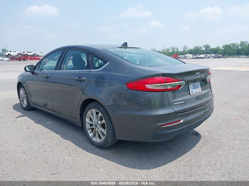VIN 3FA6P0LU6LR196878 2020 FORD FUSION HYBRID SE