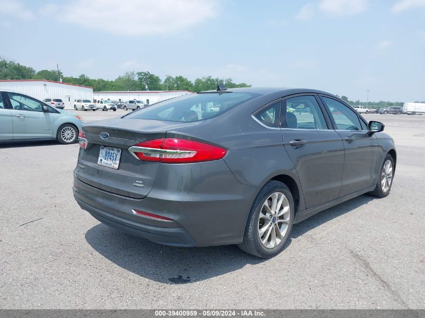 2020 Ford Fusion Hybrid Se VIN: 3FA6P0LU6LR196878 Lot: 39400959