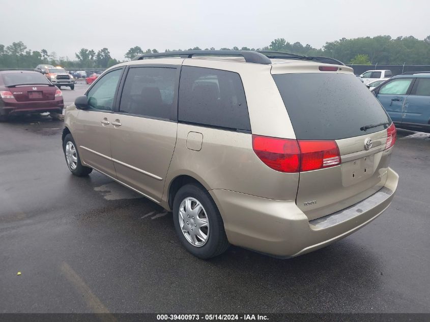 2004 Toyota Sienna Le VIN: 5TDZA23C44S212814 Lot: 39400973