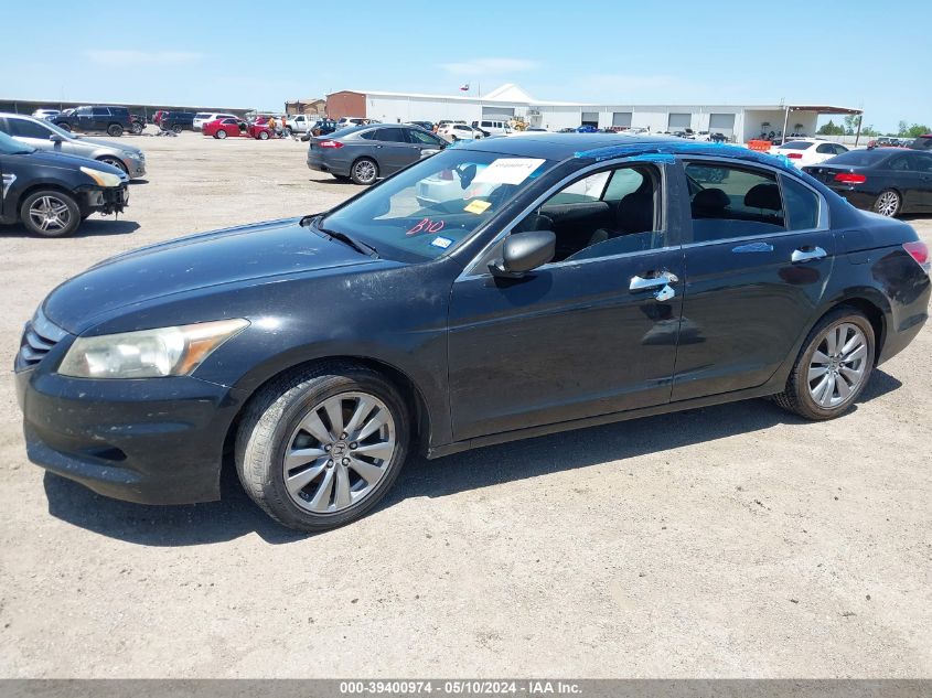 2012 Honda Accord Exl VIN: 1HGCP3F86CA027386 Lot: 39450631