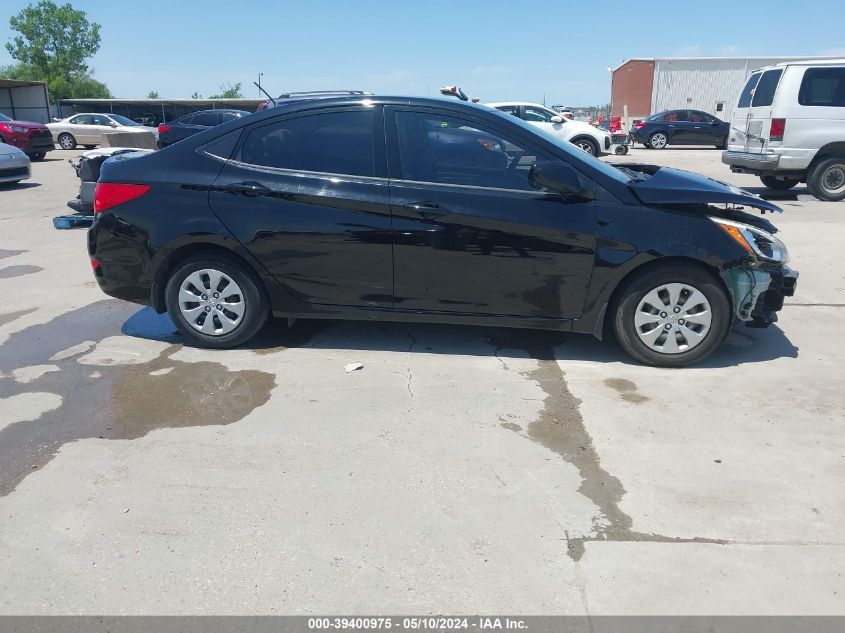 2016 Hyundai Accent Se VIN: KMHCT4AEXGU111109 Lot: 39400975
