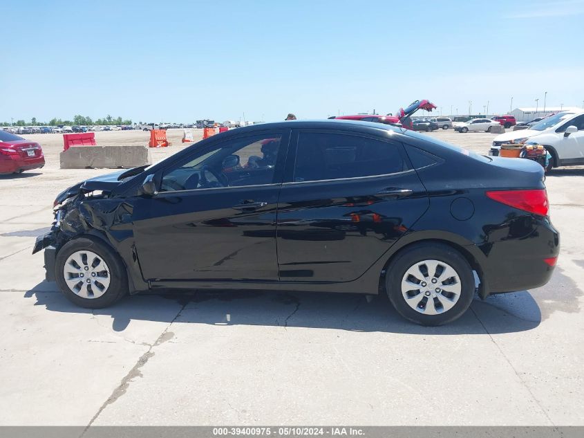 2016 Hyundai Accent Se VIN: KMHCT4AEXGU111109 Lot: 39400975