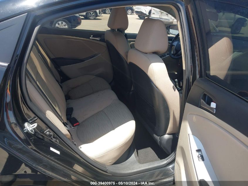 2016 Hyundai Accent Se VIN: KMHCT4AEXGU111109 Lot: 39400975