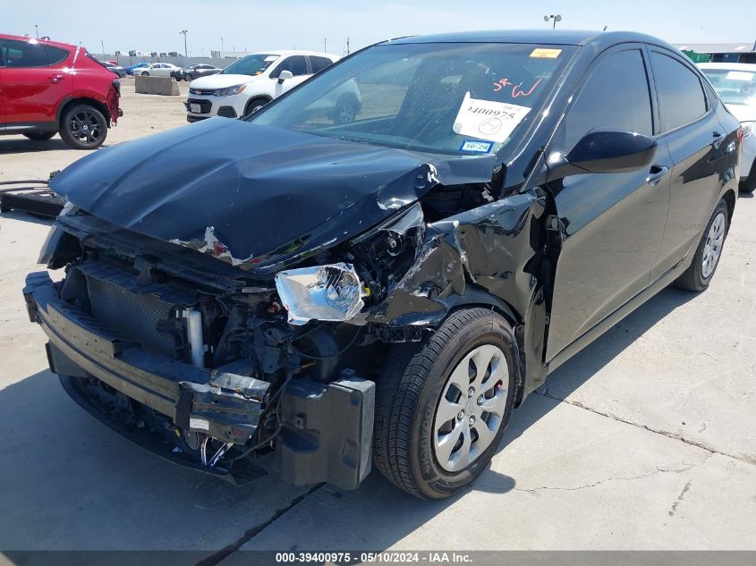 2016 Hyundai Accent Se VIN: KMHCT4AEXGU111109 Lot: 39400975