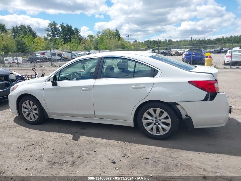 2017 Subaru Legacy 2.5I Premium VIN: 4S3BNAC66H3048645 Lot: 39400977