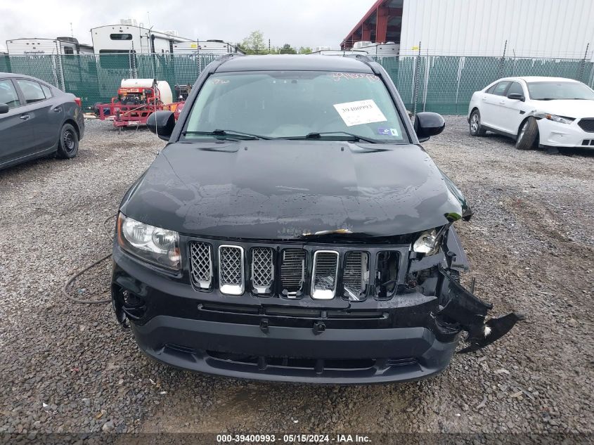 2017 Jeep Compass Latitude 4X4 VIN: 1C4NJDEBXHD191676 Lot: 39400993