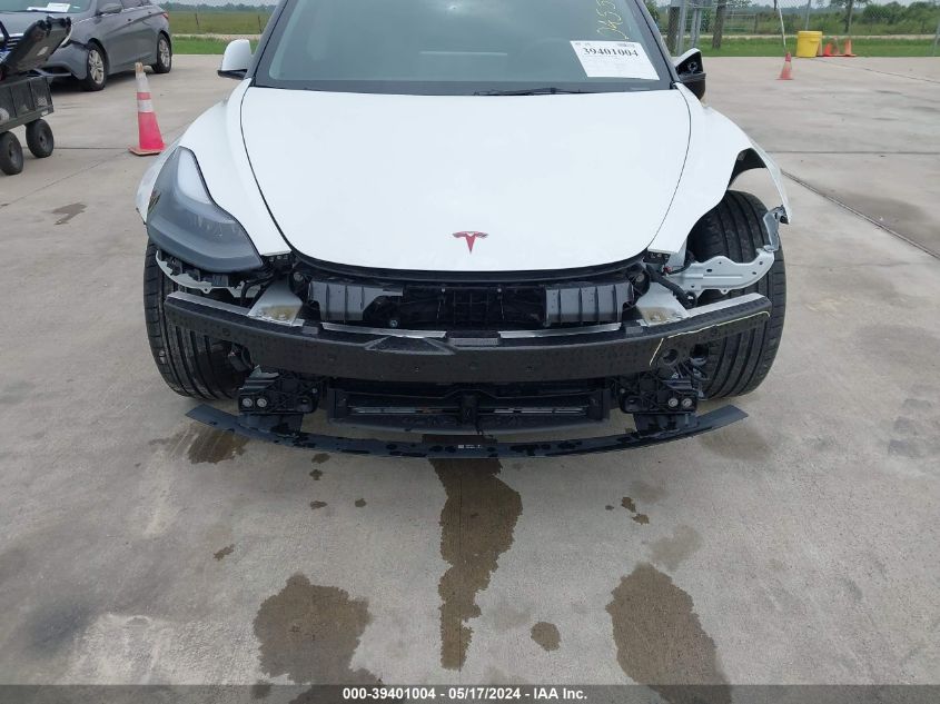 2023 Tesla Model 3 Performance Dual Motor All-Wheel Drive VIN: 5YJ3E1EC6PF677363 Lot: 39401004