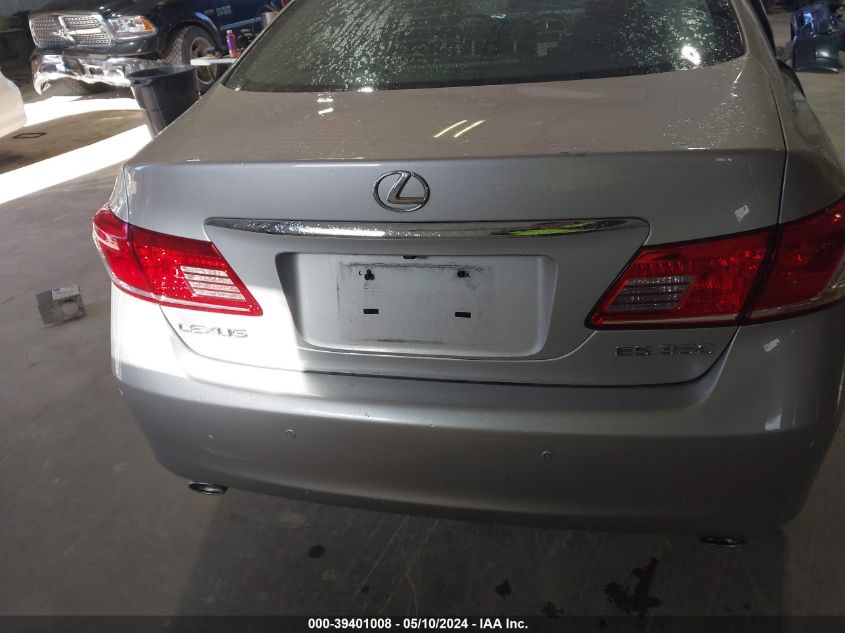 2010 Lexus Es 350 VIN: JTHBK1EG1A2376192 Lot: 39401008