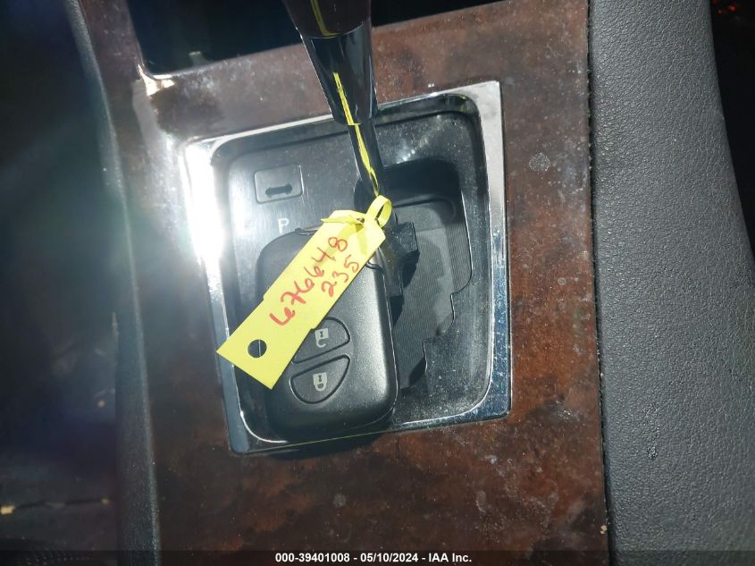 2010 Lexus Es 350 VIN: JTHBK1EG1A2376192 Lot: 39401008