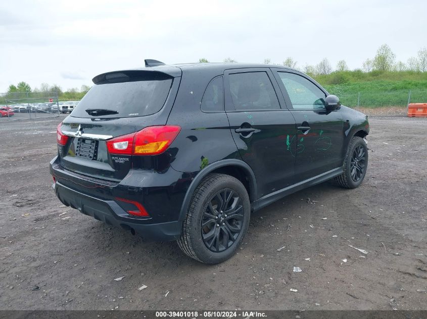 2019 Mitsubishi Outlander Sport 2.0 Le VIN: JA4AR3AU5KU030064 Lot: 39401018