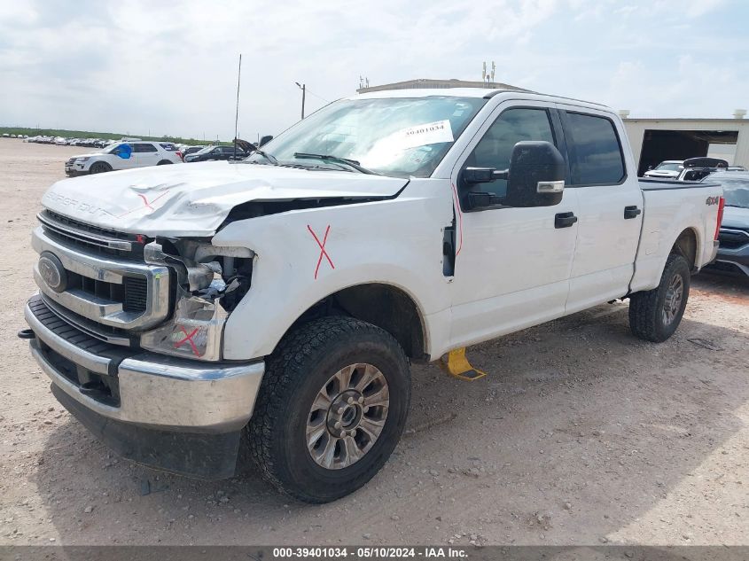 2022 Ford F-250 Xlt VIN: 1FT7W2B68NEG44382 Lot: 39401034