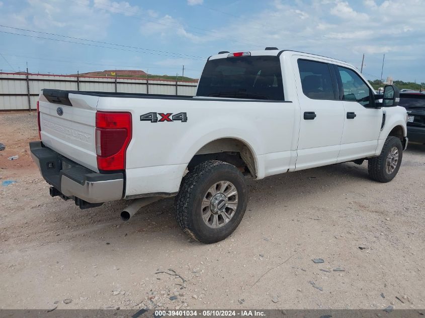 2022 Ford F-250 Xlt VIN: 1FT7W2B68NEG44382 Lot: 39401034