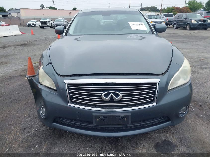 2011 Infiniti M37 VIN: JN1BY1AP3BM322309 Lot: 39401039