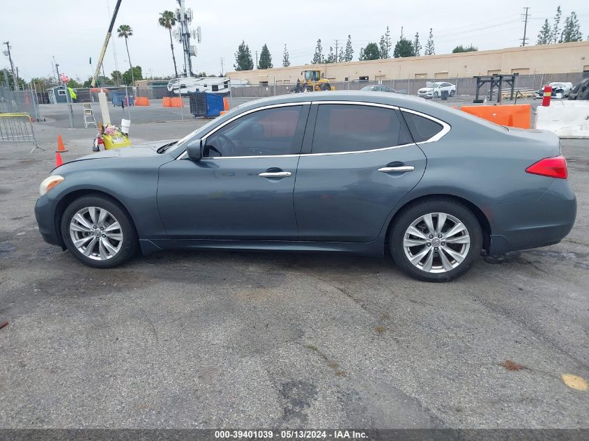 2011 Infiniti M37 VIN: JN1BY1AP3BM322309 Lot: 39401039